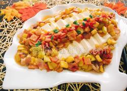 培根西葫芦拌豆腐