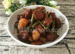排骨炖豆角土豆