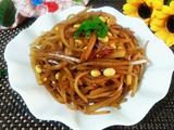 黄豆炒水疙瘩