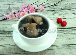 猪蹄黑豆汤