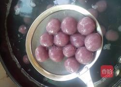 酒酿紫薯珍珠圆子的做法图解9