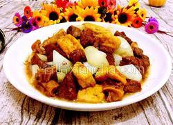 豆腐烩牛肉
