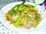 尖椒炒腊肉