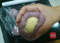 紫薯椰蓉面包(普通面粉版)的做法图解9
