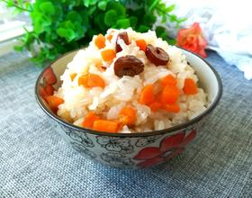胡萝卜糯米饭[图]