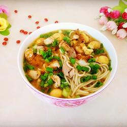 鸡杂面的做法[图]