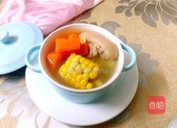 玉米胡萝卜猪蹄汤的做法图解7
