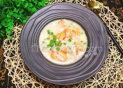 奶香青豆煨河虾