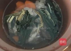 菜干汤的做法图解3