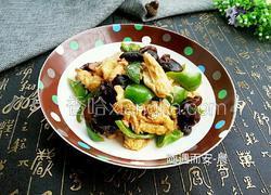 菜椒木耳炒鸡蛋
