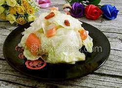 素炒圆白菜