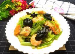 虾仁炒芹菜