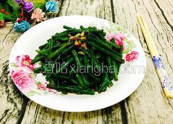 豆瓣酱爆炒豆角