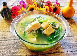 菠菜豆腐