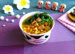鸡肉酱烧海带黄豆