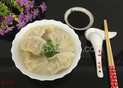韭菜肉馅鸡蛋饺子