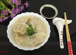 韭菜肉馅鸡蛋饺子
