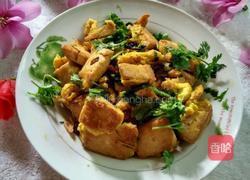 鸡蛋包豆腐的做法图解6