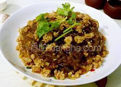 肉沫烧粉条