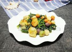 鱼丸油麦菜