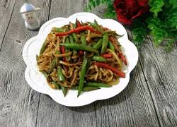 豆角肉丝炒面