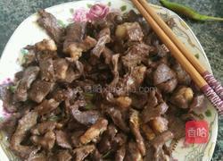 铁板猪心的做法图解3