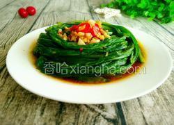 白灼油麦菜