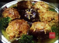 香菇盏 （香菇塞肉、香菇肉馅）的做法图解1