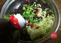 苦菊拌蕨根粉的做法图解5