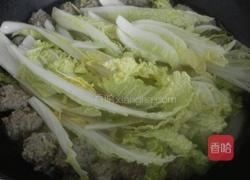 白菜粉丝牛肉丸子汤的做法图解7
