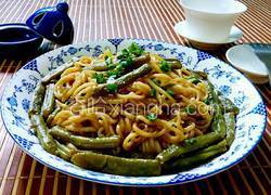 素扁豆焖面