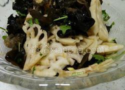 莲菜拌木耳