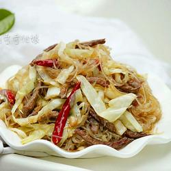 粉丝炒包菜的做法[图]