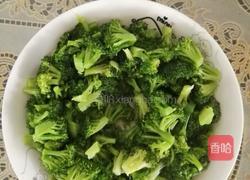 清炒西兰花的做法图解3