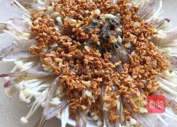 金针菇蒜蓉粉丝虾的做法图解3