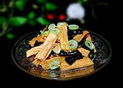私房素烧腐竹