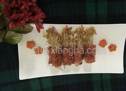 煎培根卷金针菇