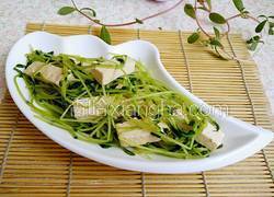 豌豆苗烩豆腐