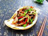 肉丝炒青椒