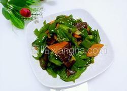 豆腐干炒青椒