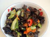 素炒黑白菜