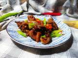 芹菜炒鸭肉