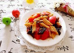番茄烧腐竹