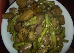 豆角烧玉芋头