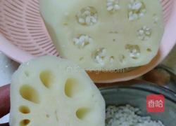 清香四溢桂花糯米藕的做法图解2