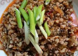 酸腌菜炒肉末