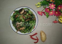 香菇炒青菜