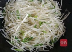 青椒土豆丝的做法图解4