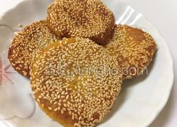 芝麻南瓜饼