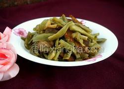 贡菜炒五花肉